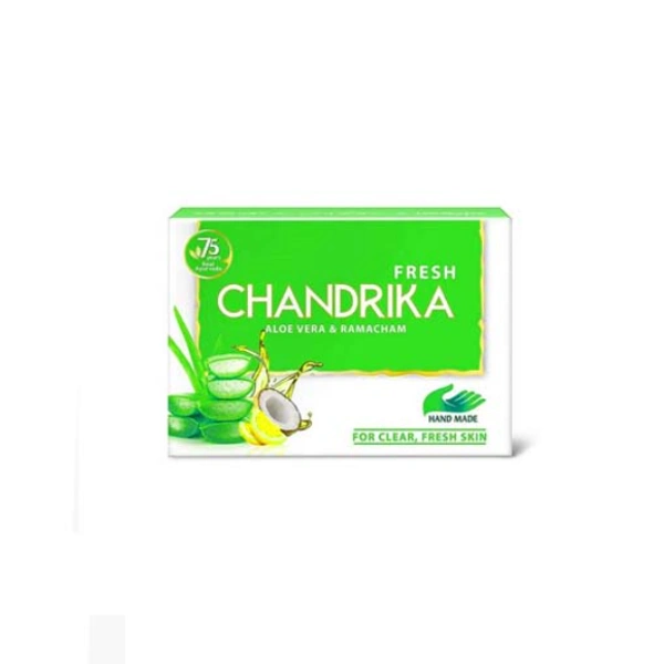 Chandrika Fresh Aloe Vera Ramacham Soap 75gm